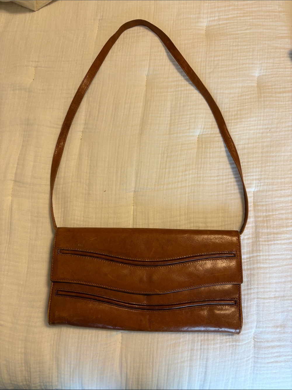 Vintage Leather Clutch